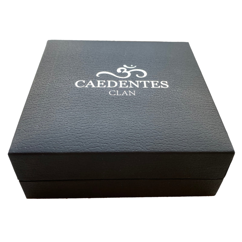 caedentes - Premium Green Jasper (12mm) silver - Caedentes Clan - 